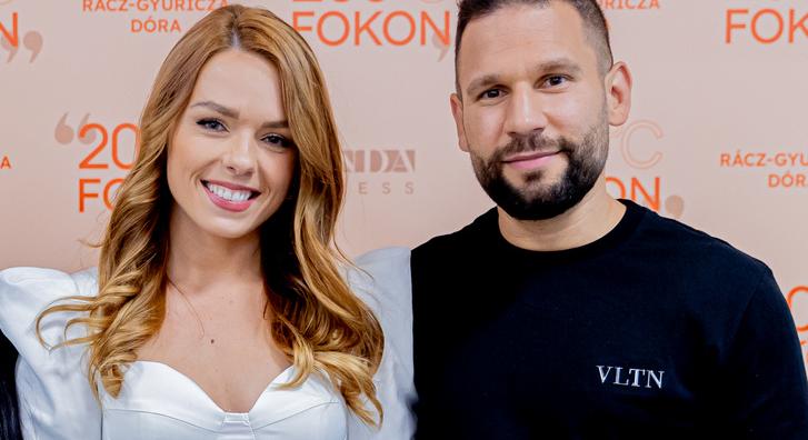 Rácz-Gyuricza Dóra a férjéről: Tudta jól, kit vesz el, egy semmirekellő, lusta embert nem is bírna elviselni maga körül