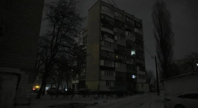 Ukrajna újra elsötétült az orosz támadás után