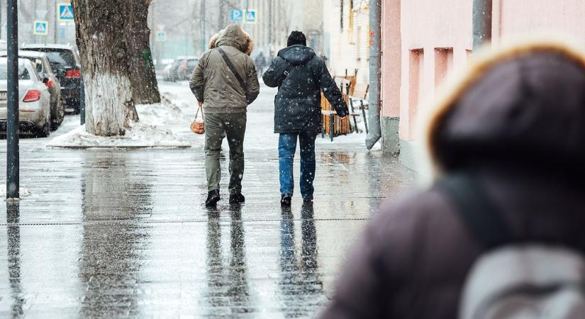 Újabb veszély sújtja Baranyát: ónos esővel érkezik a melegfront