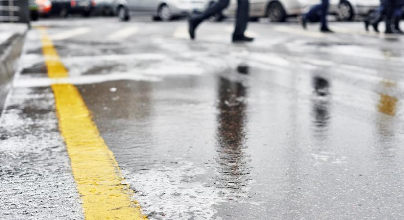 Megjött a riasztás: itt csap le ma az ónos eső