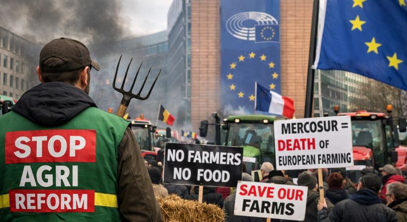 A brüsszeli tüntetések után: puhulhat az uniós agrárreform?