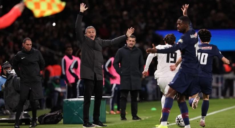 A PSG megalázó vereségénél csak Luis Enrique reakciója volt furcsább