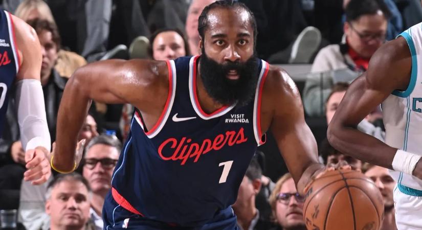 NBA: James Harden győztes estén előzte meg Shaquille O'Nealt
