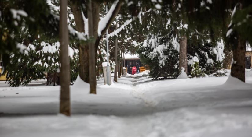 Murakeresztúron mínusz 21,7 Celsius-fok volt hétfő hajnalban