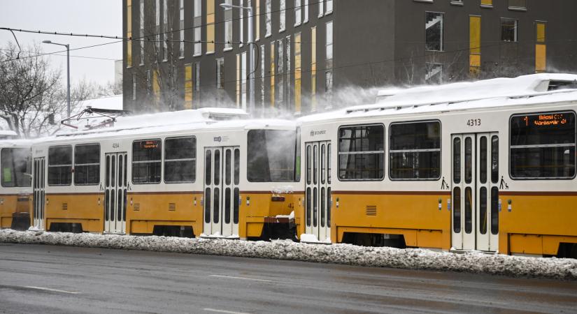 Leállt több villamosvonal Budapesten
