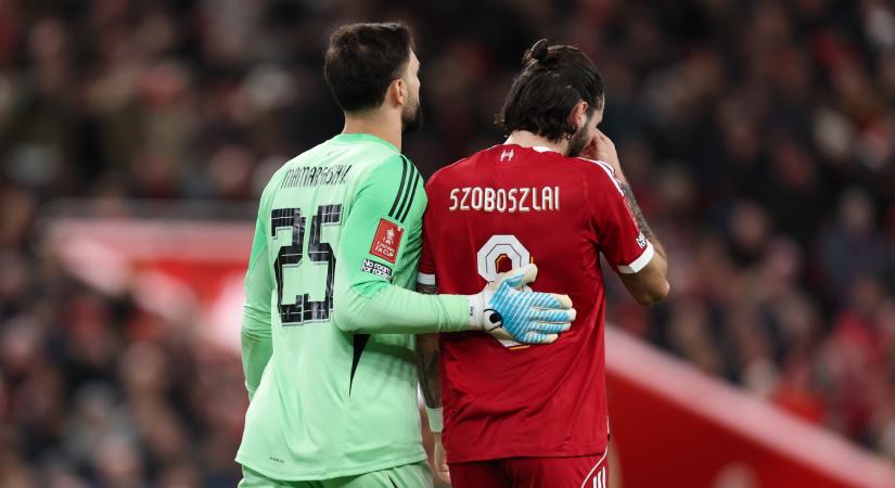 A Liverpool és az ellenfél edzője is Szoboszlai hibájáról beszélt