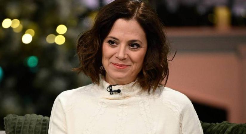 Szinetár Dóra 8 éves kisfia hóembert épített: a szemüveges Benjiről tündéri képeket posztolt