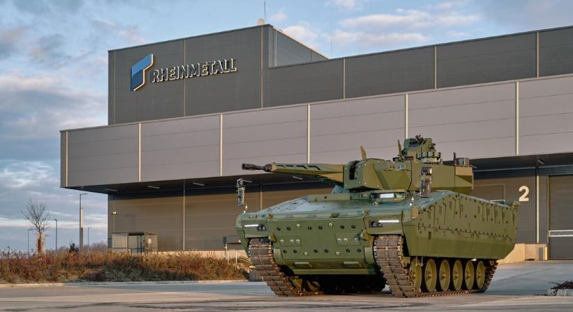 A Rheinmetall Lynx harcjárműveket szállít Ukrajnának