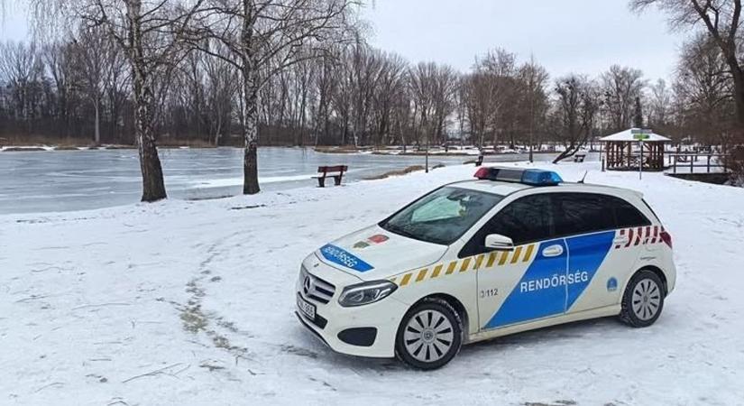 Veszélyre figyelmeztetnek a hideg időben a vasi rendőrök