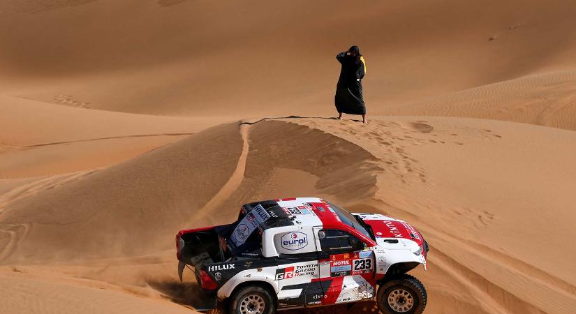 Autós meglepetésgyőztes a Dakaron