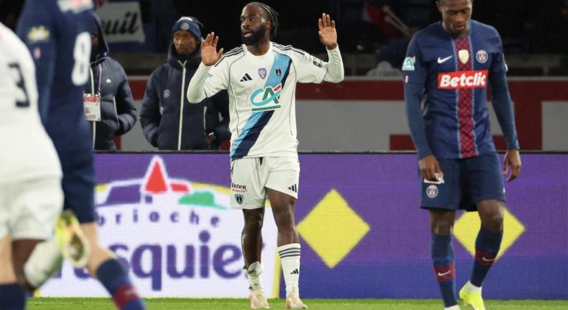 Kiejtette a PSG-t a kupából, mégsem ünnepelte a gólját