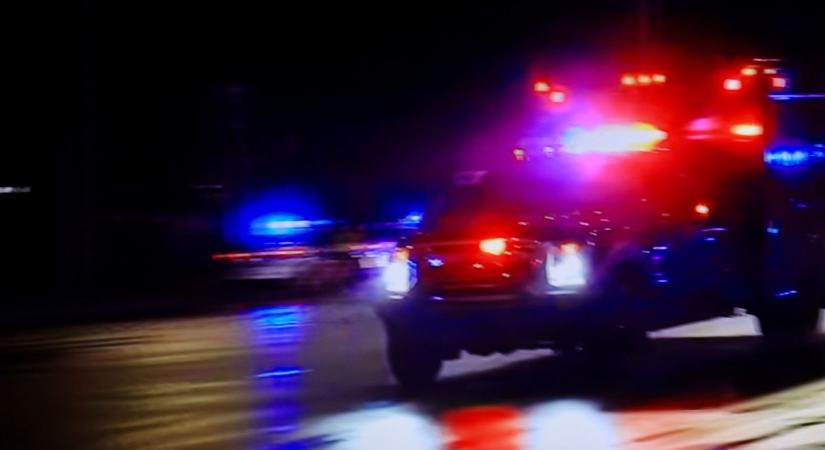 Autós üldözés a hóban, páratlan videót készített egy rendőrautó kamerája Szentmártonkátánál