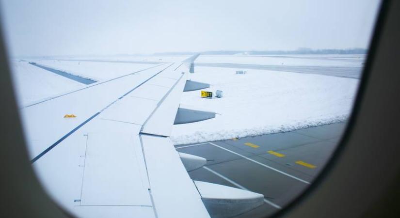 Leállt a Liszt Ferenc repülőtér az extrém időjárás miatt: nem indít és nem fogad járatokat