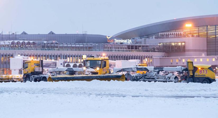 Fűre csúszott egy gép, bezárt a ferihegyi repülőtér