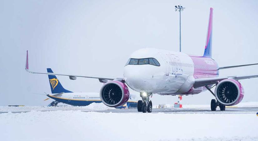 Az ónos eső miatt lezárták a Liszt Ferenc Nemzetközi Repülőteret