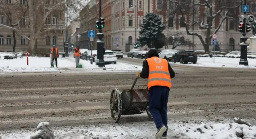 Kedd estére elvonul a csapadékzóna, de ónos eső azután is előfordulhat