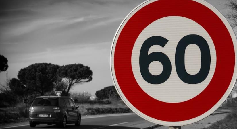 Valaki hazavitte a sebességkorlátozó táblát