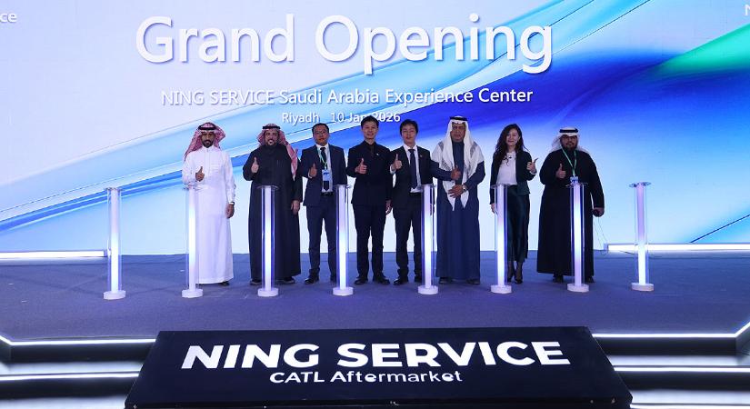 A Közel-Kelet legnagyobb zöldenergia szervízközpontját nyitotta meg a CATL