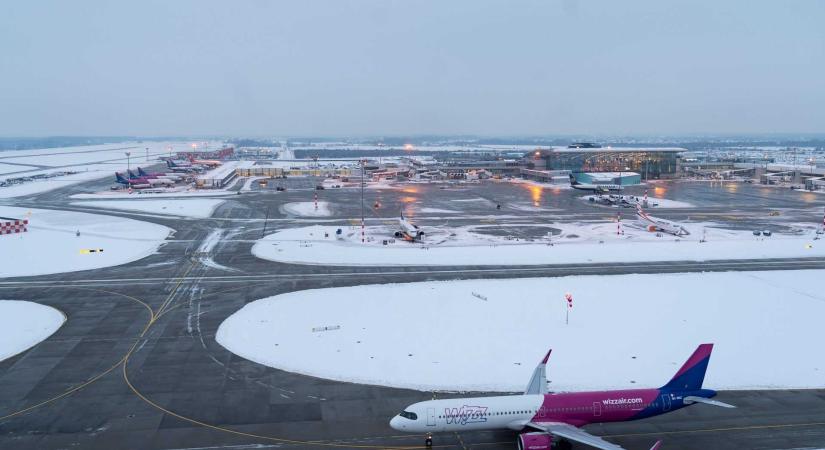 Ítéletidő: lezárták a budapesti repülőteret