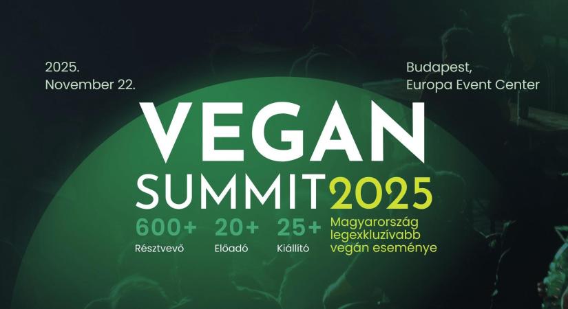 Vegán csúcstalálkozó Budapesten