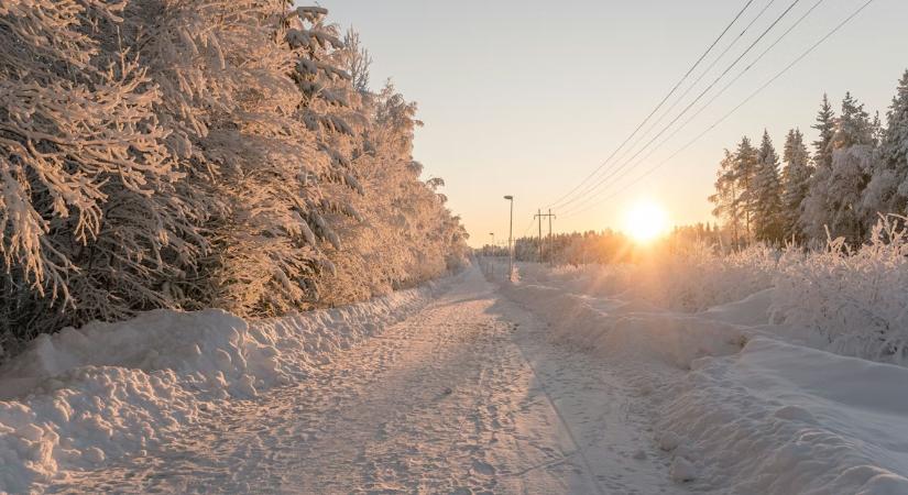 Mínusz 21 fokot mértek egy Kovászna megyei településen