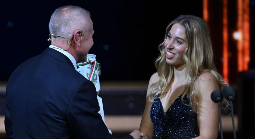 Az év női paraatlétája, Ekler Luca megható beszédet mondott - Videó