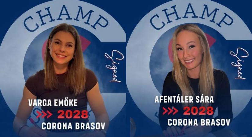 Afentáler Sára és Varga Emőke a román kézilabda-bajnokságba szerződött