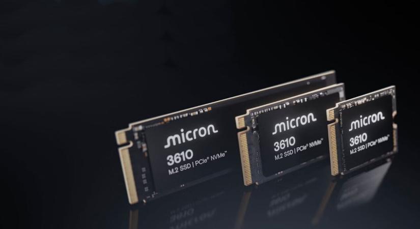 CES 2026: egy ponton világelső lett a Micron új SSD-családja