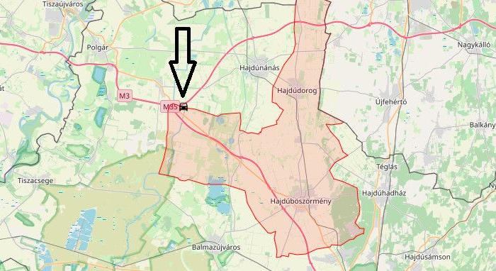 Kisteherautó és személyautó ütközött Hajdúböszörménynél