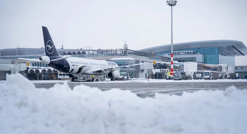 Ferihegy újranyitott az ónos eső után – késések és járattörlések várhatók