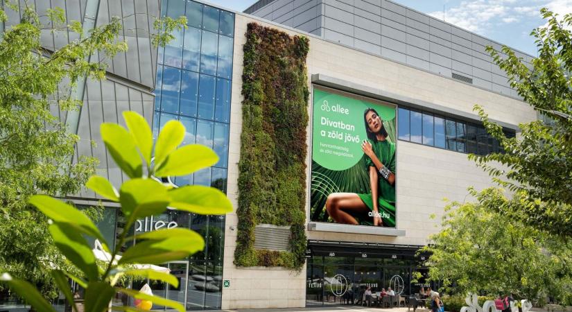 Hazánkban egyedülálló BREEAM eredményt ért el egy bevásárlóközpont