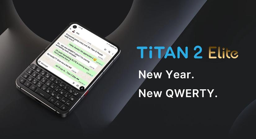 Titan 2 Elite néven érkezik egy újabb BlackBerry-szerű Unihertz