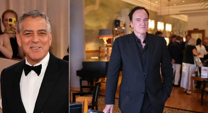 Barátság vége! George Clooney háborút indított Quentin Tarantino ellen