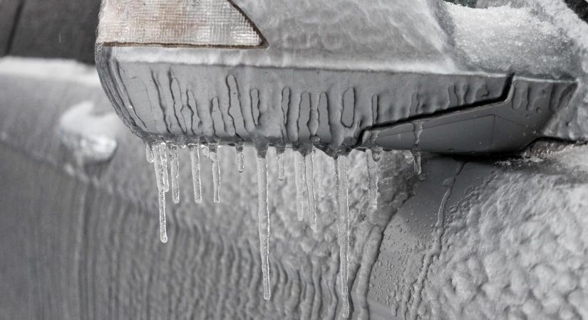 Két vármegyére is riasztást adtak ki – szerdán is marad a mínusz és az ónos eső