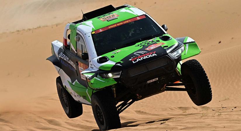 Történelmi lengyel családi kettős siker a Dakaron