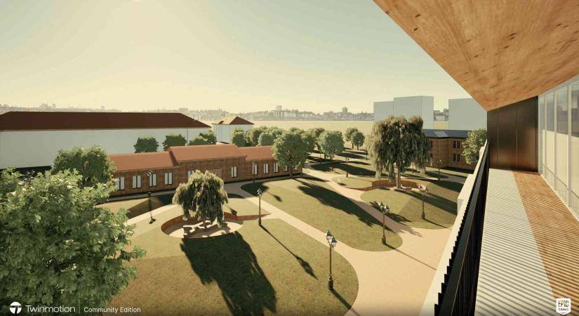 Hallgatói Élettér Fejlesztése Székesfehérváron: Huszárlaktanya-Kollégium – Szintai Lajos diplomaterve