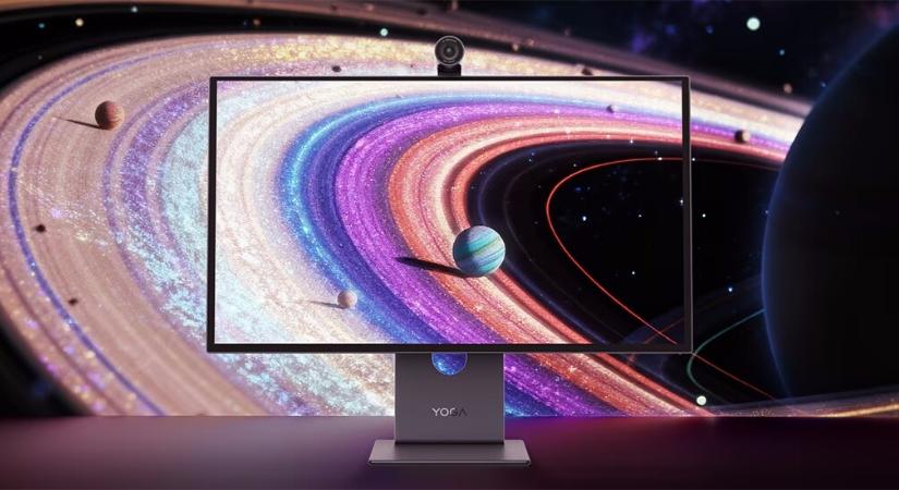 CES 2026: igazi mindenes a Lenovo legújabb, 4K-s QD-OLED monitora