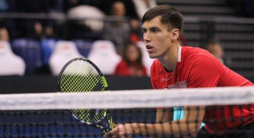 Marozsán Fábián győzelemmel hangol a tatabányai Davis-kupára
