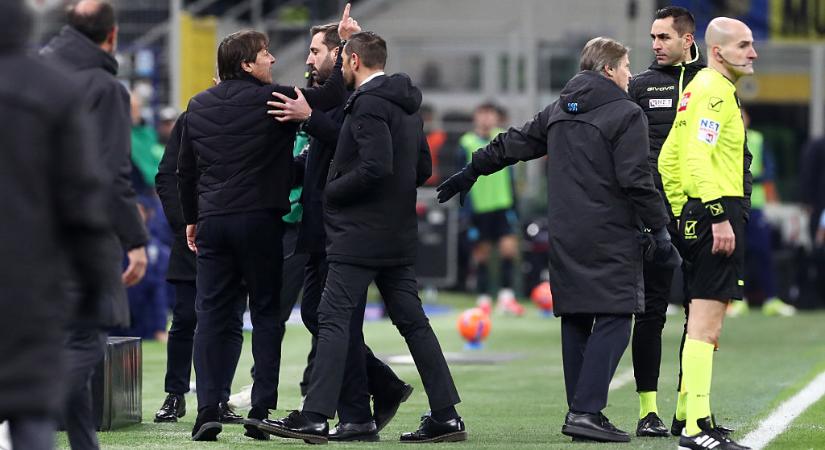 Serie A: a Napoli edzője megkapta az eltiltását az Inter elleni kirohanása után – HIVATALOS
