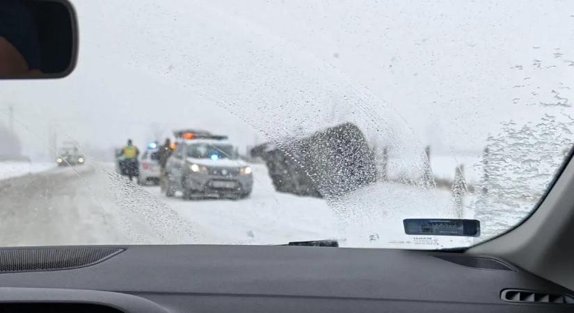 A honvédség egyik monstruma lett a jeges út áldozata