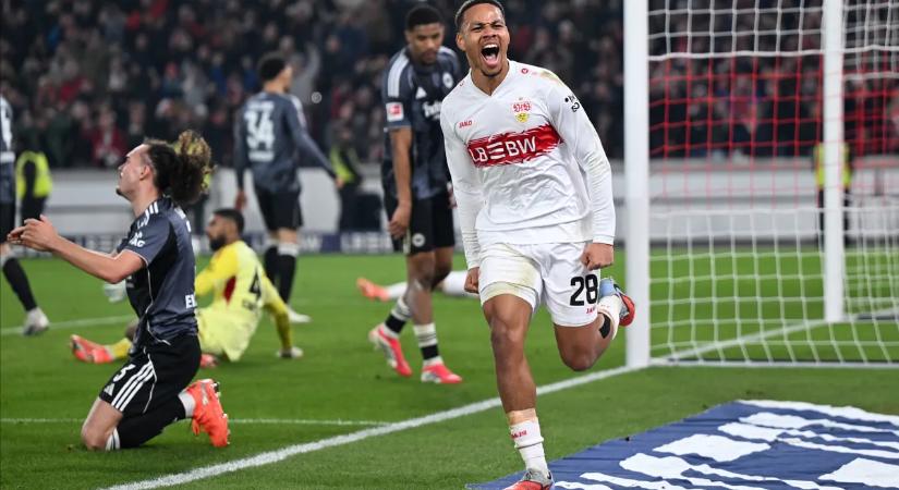 Bundesliga: fordulatos meccsen győzött a VfB az Eintracht ellen