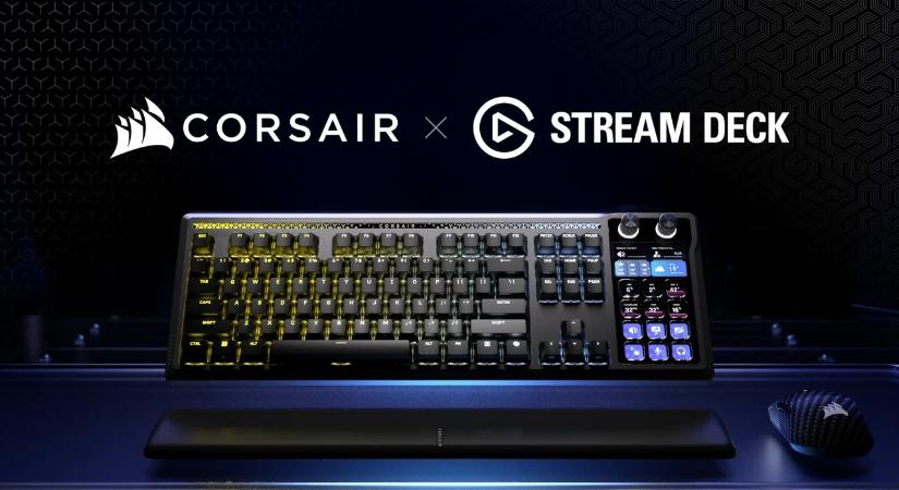 Stream Deckkel egybeépített billentyűzetet mutatott be a Corsair, de a menőségnek ára is van