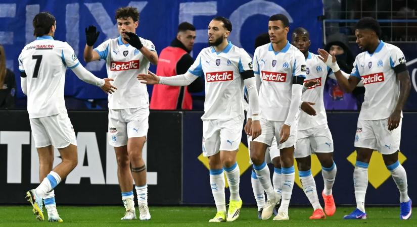 Francia Kupa: kilencet lőtt hatodosztályú ellenfelének a Marseille