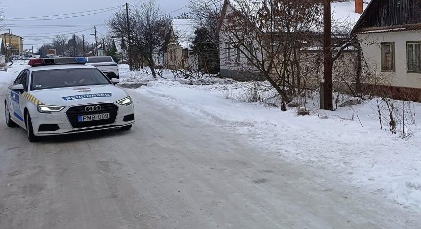 Órákon át helyszíneltek a rendőrök Mélykúton