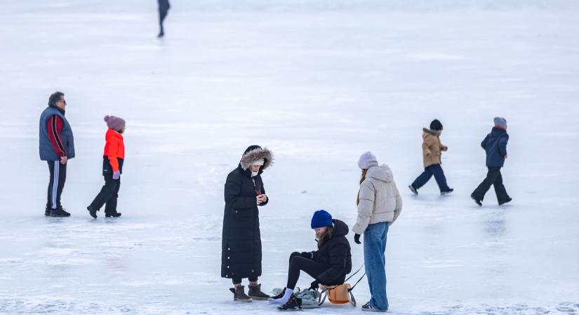 A hatóságok figyelmeztetnek: a jég állapota gyorsan változik, egy rossz lépés is végzetes lehet