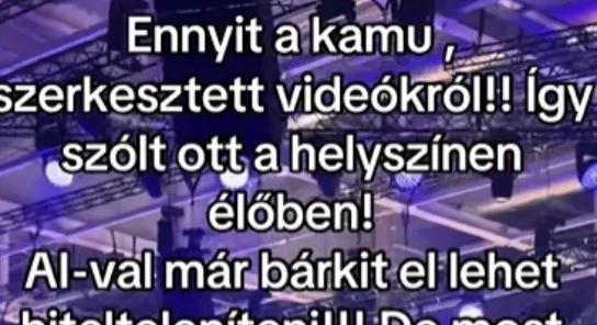 Tóth Gabi szerint manipulálták a videókat a Fidesz-kongresszusos előadásáról