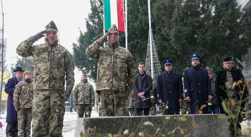 A doni áttörésre emlékezett a Magyar Tartalékosok Szövetsége (galéria)