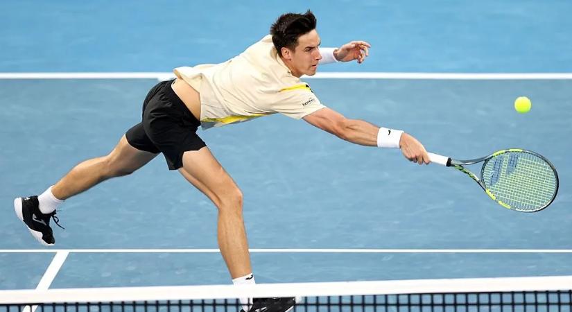 Aucklandi tenisztorna: Marozsán Fábián legyőzte a második kiemelt Ruudot – videó