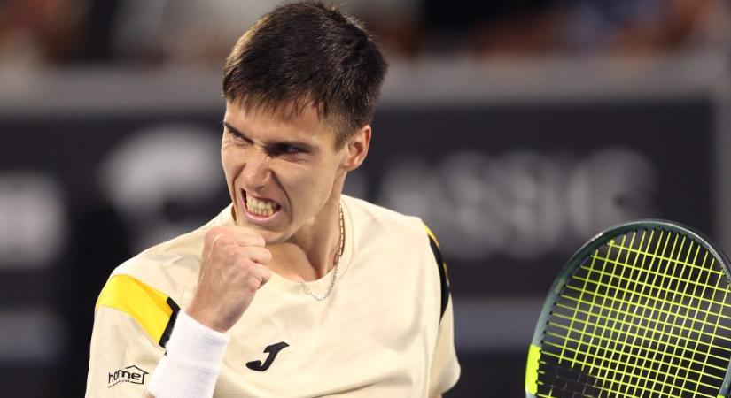 A világ egyik legjobb teniszezője szettet se tudott nyerni Marozsán Fábián ellen