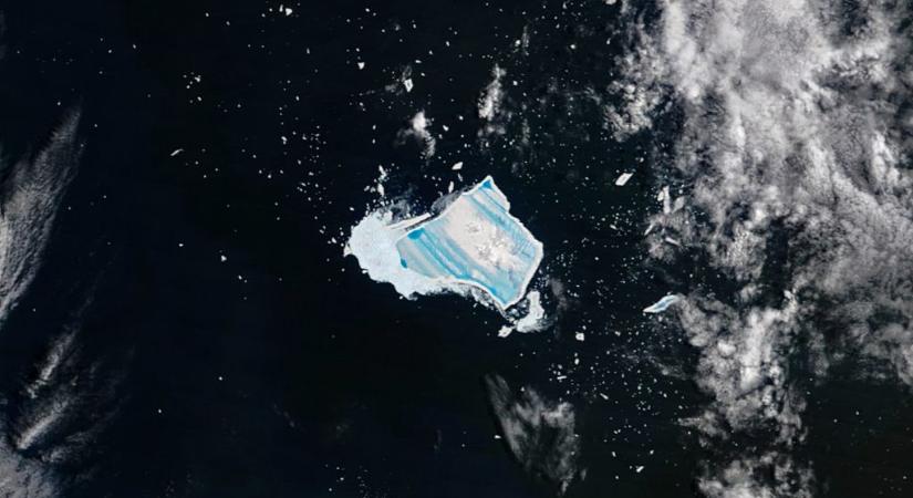 Végnapjait éli a világ legnagyobb jéghegye, az A23a